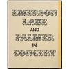 Image 1 : Emerson, Lake, and Palmer Pair of Signed Programs