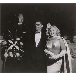 Marilyn Monroe and Arthur Miller