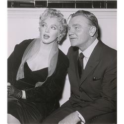 Marilyn Monroe and James Cagney