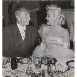 Marilyn Monroe and Joseph M. Schenck