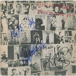 Rolling Stones Signed Album