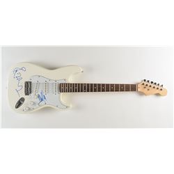 Rolling Stones: Ronnie Wood and Mick Taylor Signed Guitar