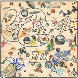 Led Zeppelin: Robert Plant and John Paul Jones Signed Album