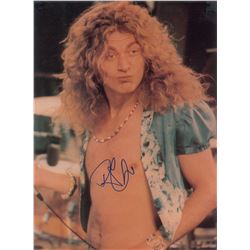 Led Zeppelin: Robert Plant Oversized Signed Photograph