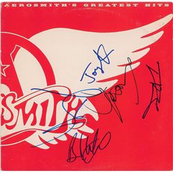 Aerosmith Signed Album