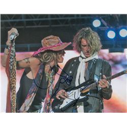 Aerosmith: Steven Tyler and Joe Perry Oversized Signed Photograph