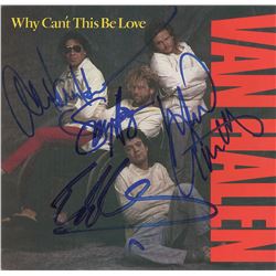 Van Halen Signed 45 RPM Record