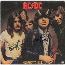 AC/DC Signed Album