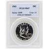 Image 1 : 1963 Franklin Half Dollar Proof Coin PCGS PR67