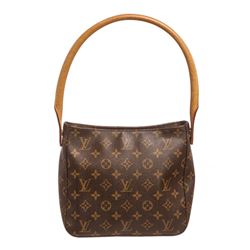 Louis Vuitton Monogram Canvas Leather Looping MM Shoulder Bag