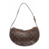 Image 1 : Louis Vuitton Monogram Canvas Leather Croissant PM Shoulder Bag