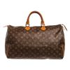 Image 1 : Louis Vuitton Monogram Canvas Leather Speedy 40 cm Bag