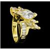 Image 4 : 2.00 ctw Diamond Ring - 14KT Yellow Gold
