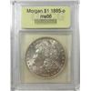 Image 2 : 1885-O Morgan Silver Dollar  USCG MS