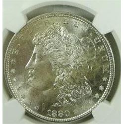 1880-S Morgan Silver Dollar  NGC MS66+