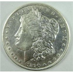 1890-CC Morgan Silver Dollar