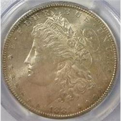 1881-S Morgan Silver Dollar  PCGS MS65