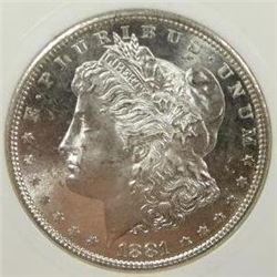 1881-S Morgan Silver Dollar  PCI MS66