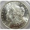 Image 1 : 1883-CC Morgan Silver Dollar  PCGS MS65