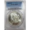 Image 2 : 1883-CC Morgan Silver Dollar  PCGS MS65