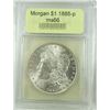 Image 2 : 1885-P Morgan Silver Dollar  USCG MS