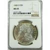 Image 2 : 1900-O Morgan Silver Dollar  NGC MS65
