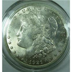 1921-P Morgan Silver Dollar