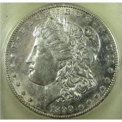 1890-S Morgan Silver Dollar  USCG MS