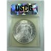 Image 3 : 1886-P Morgan Silver Dollar  USCG MS