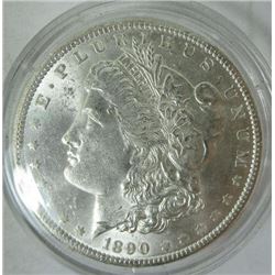 1890-P Morgan Silver Dollar