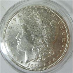 1887-P Morgan Silver Dollar