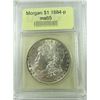 Image 2 : 1884-P Morgan Silver Dollar  USCG MS