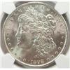 Image 1 : 1898-S Morgan Silver Dollar  NGC MS65+