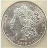 Image 1 : 1878-P Morgan Silver Dollar  USCG MS VAM 146