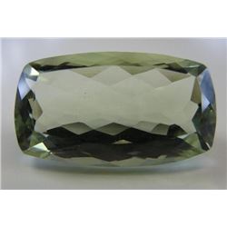 11.80 t. Green Amethyst cushion cut