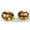 Image 1 : 2.33 ct. Citrine  matched pair