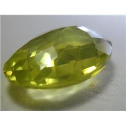 17.23 ct, Yellow Meteoric Pallasite