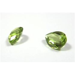 1.50 ct. Peridot matched pair