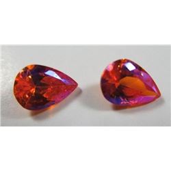 2.5 ct. Topaz Mystic Mars Matched Pair