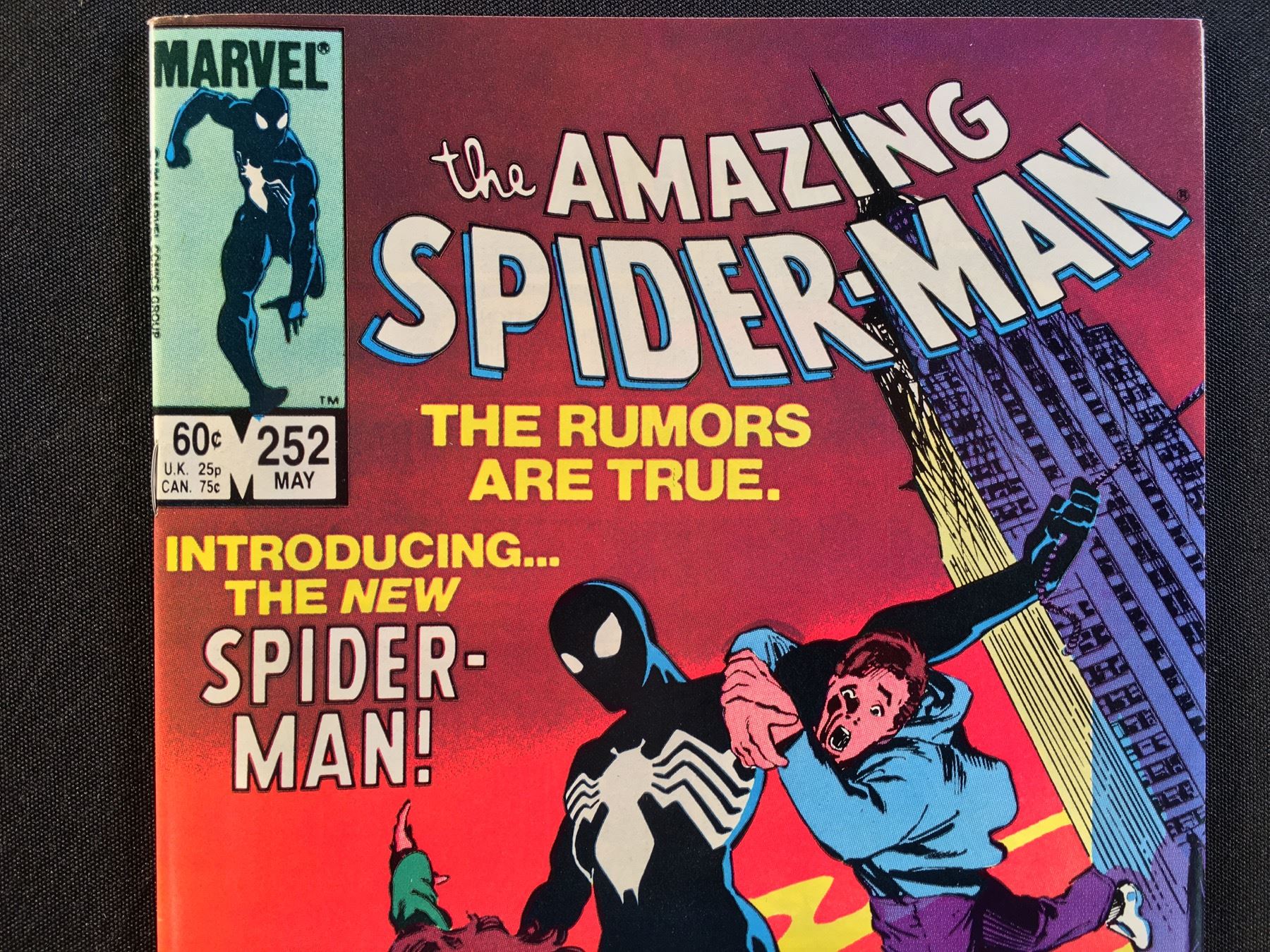 Asm 252 AMAZING SPIDER-MAN #252 ( 1984 ) 1ST APP BLACK COSTUME IN TITLE ...