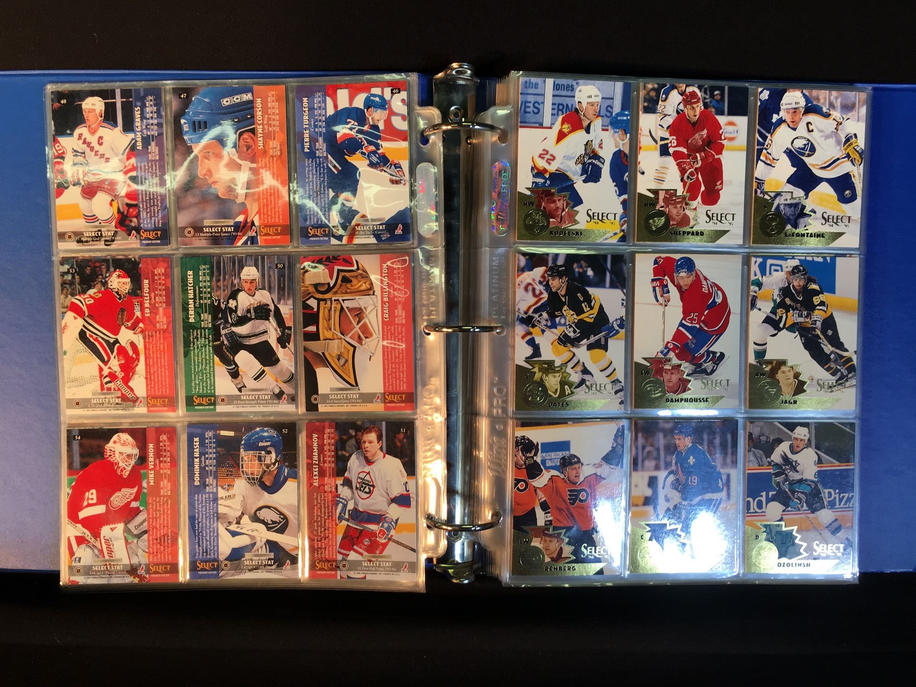 COMPLETE 1994 1995 PINNACLE SELECT HOCKEY CARD SET 202 CARDS TOTAL COMPLETE 1994 1995 PINNACLE SELECT HOCKEY CARD SET 202 CARDS TOTAL
