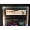Image 2 : CONNOR MCDAVID 2015 O-PEE-CHEE PLATINUM #M1 MARQUEE ROOKIE CARD, GRADED GEM MT 10 BY GMA, IN