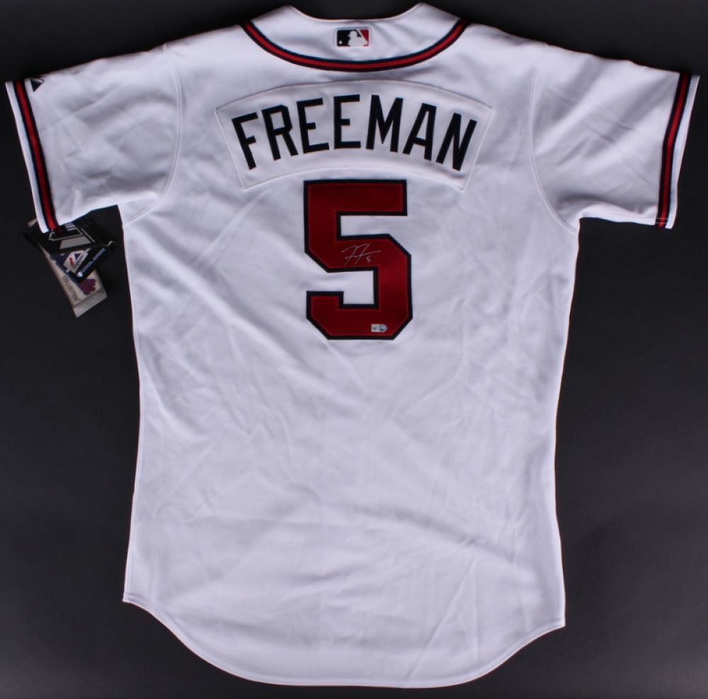 freddie freeman signed jersey