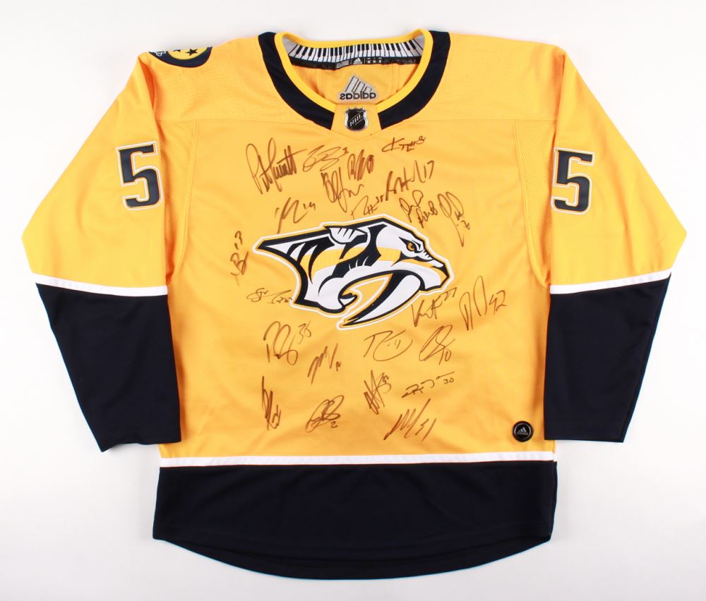 nashville predators black jersey