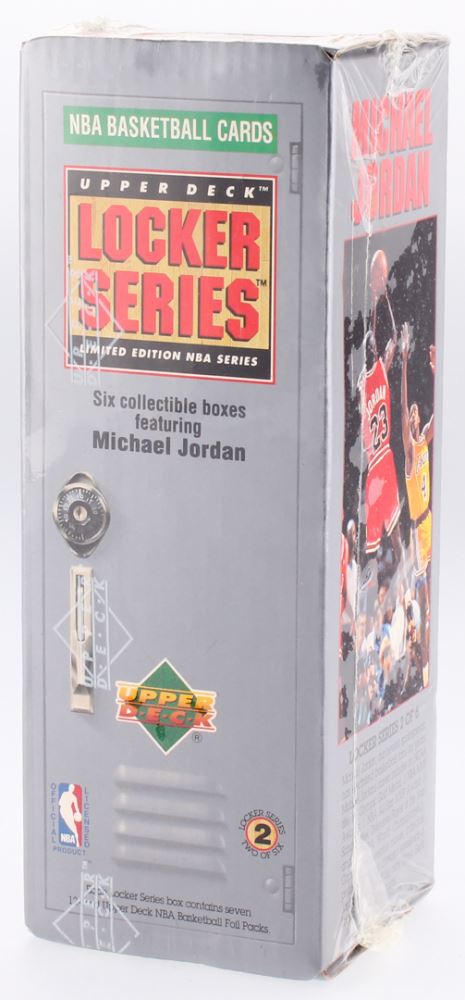 1991 Upper Deck NBA Michael Jordan Locker Series Unopened Box With 7 1991 Upper Deck NBA Michael Jordan Locker Series Unopened Box With 7