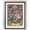 Image 2 : Tibetan Thangka of Wheel of Life on Paper Framed