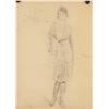 Image 2 : 19th C. Jugendstil Sketches Charcoal on Paper