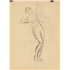Image 8 : 19th C. Jugendstil Sketches Charcoal on Paper