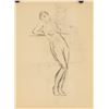 Image 8 : 19th C. Jugendstil Sketches Charcoal on Paper