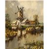 Image 1 : European Oil on Canvas Landscape
